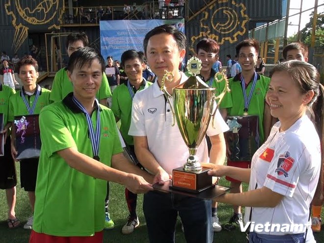 Overseas Vietnamese in Thailand organize sports exchange